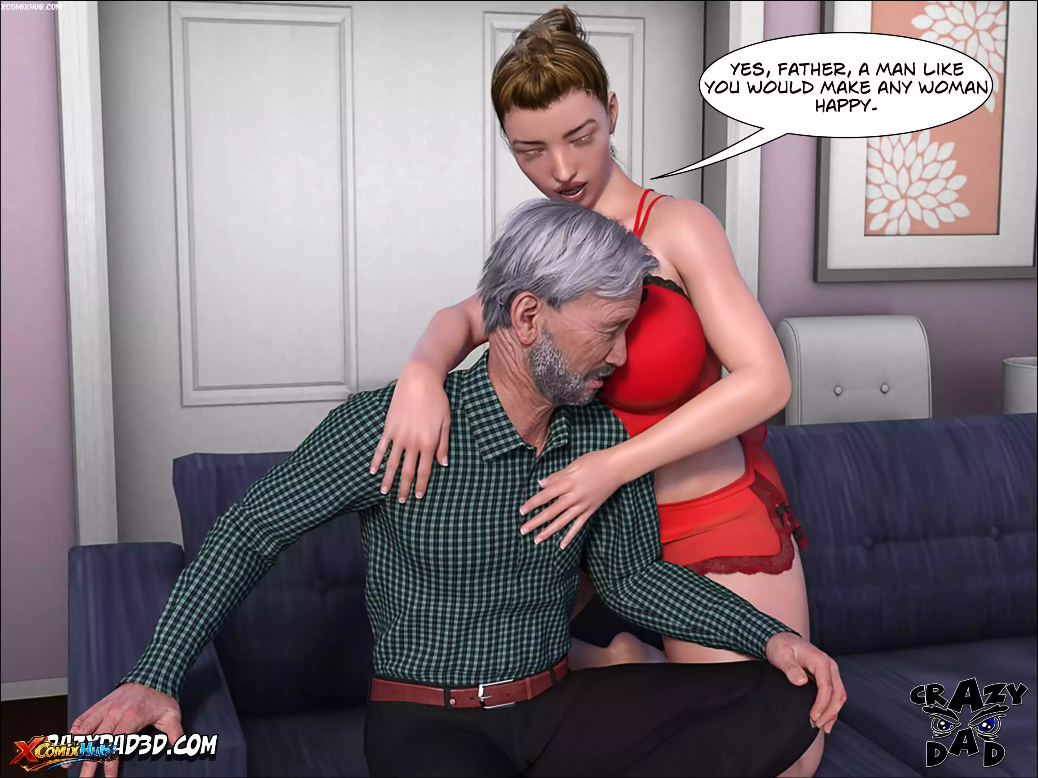 Father In Law At Home Chapter 6 Crazydad3d 045 Comic Page 45
